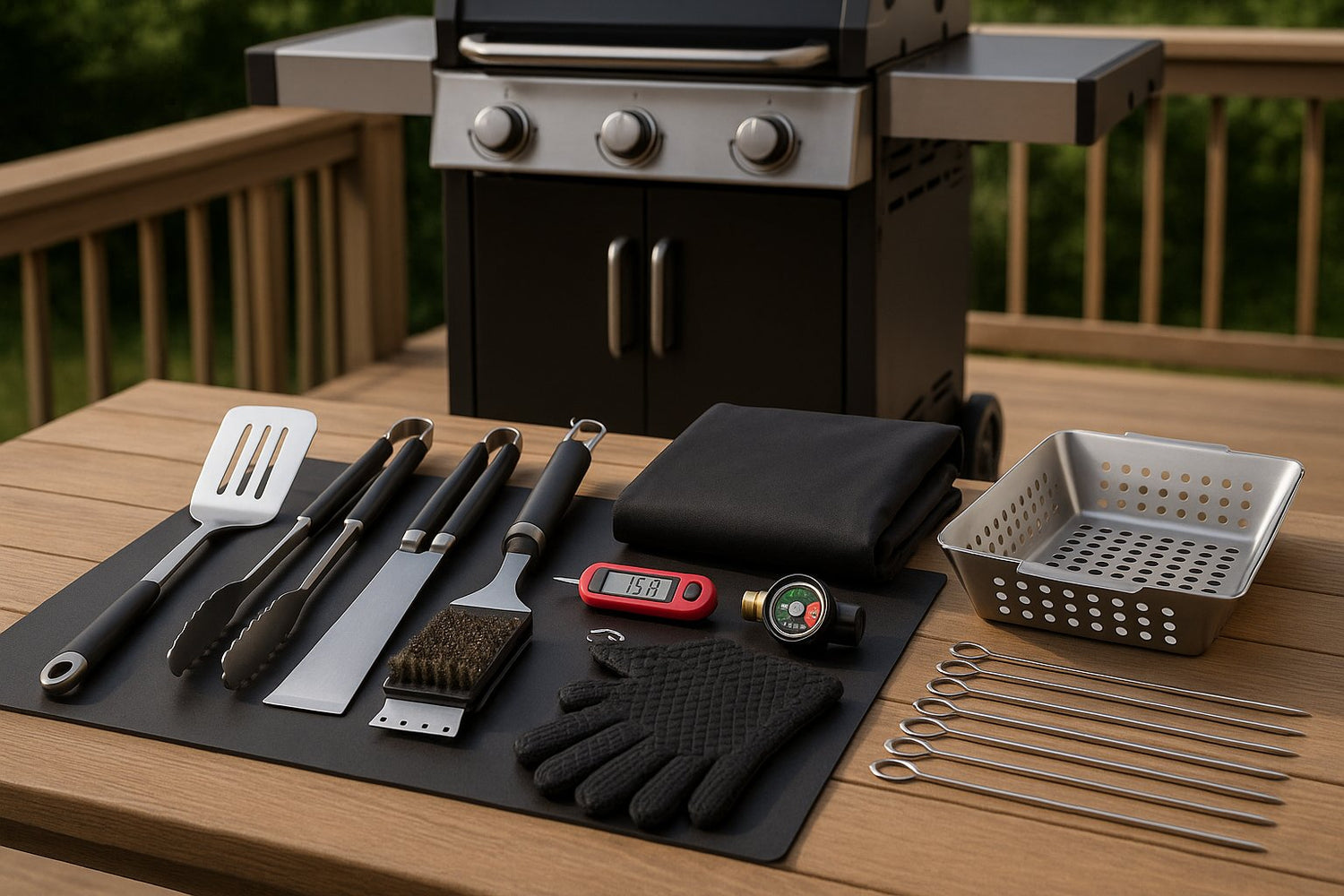Grill - akcesoria i uchwyty