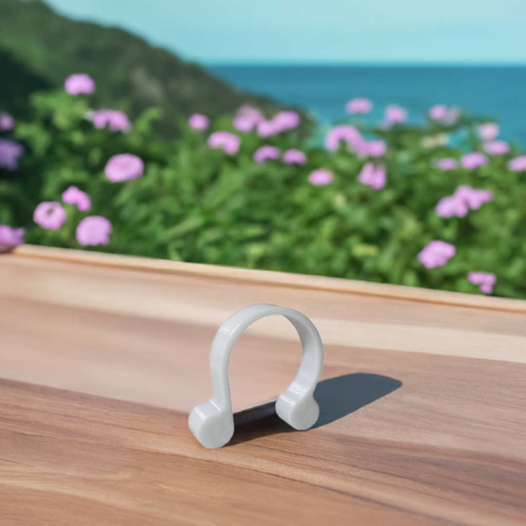 10x Bestway Intex basen klamra zaczep do folii pokrywy na rurkę 37-38mm - ADAMIT3D