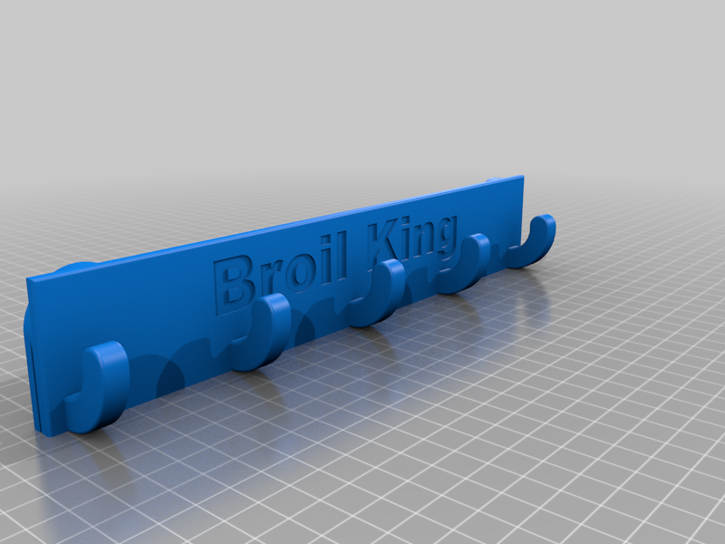 Uchwyt na drzwiczki na akcesoria do Broil King Monarch - ADAMIT3D